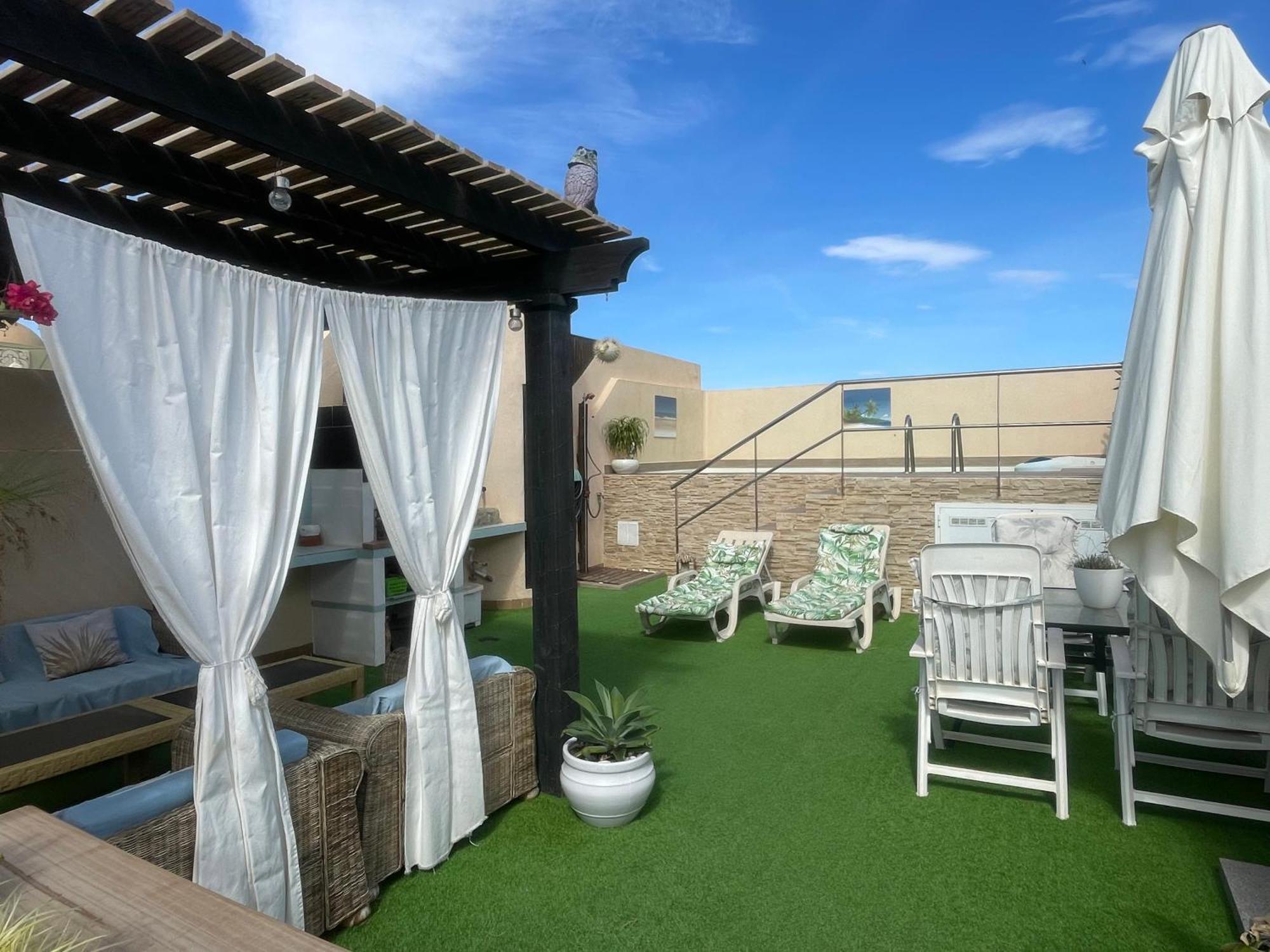 Atico Con Piscina Privada A 100M Del Mar Apartment Vera Exterior photo